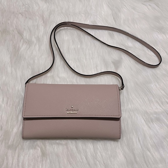kate spade Handbags - Pink Kate Spade Small Crossbody Purse and Wallet